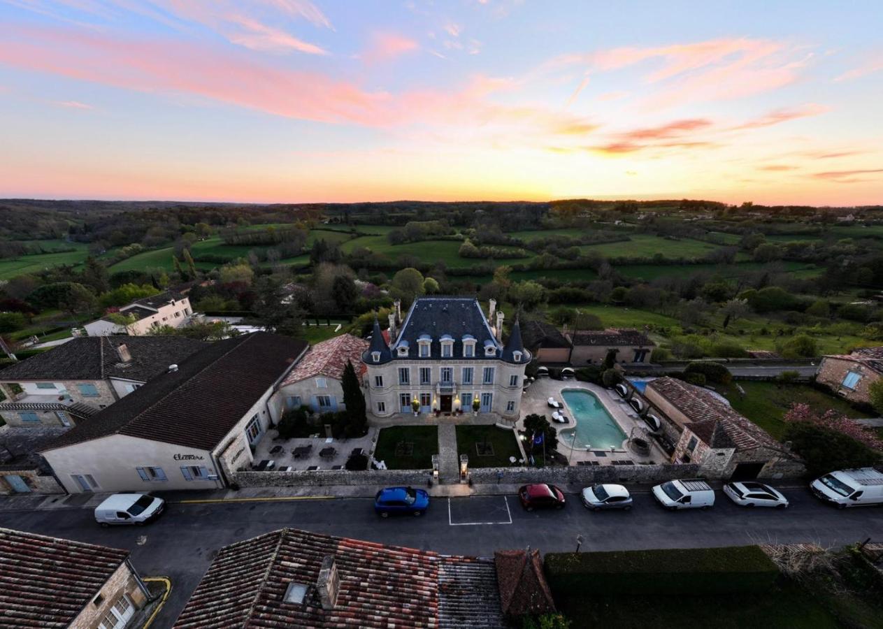 Chateau Hotel Edward 1Er Monpazier Exterior photo